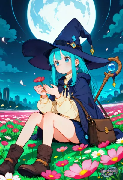 魔術の材料集めに・・・