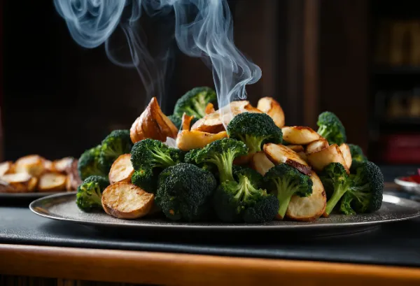 2025年　ブロッコリーの飯　いたりあん