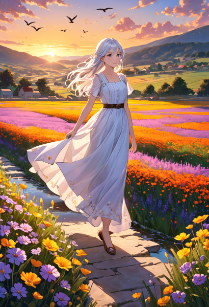 ゆっくり歩いて帰りましょ