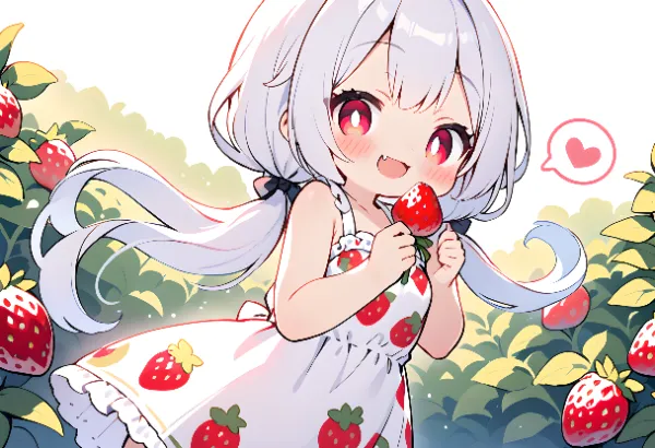 【イチゴ狩り】フレーズちゃん“の”イチゴ狩り