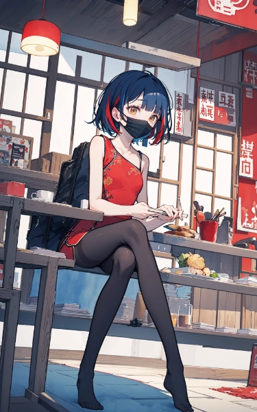 美脚チャイナ服