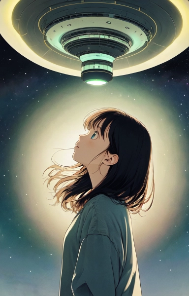 少女と未確認飛行物体