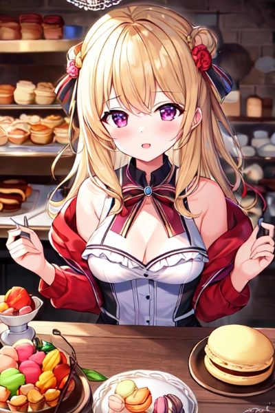 macaroon or hamburger