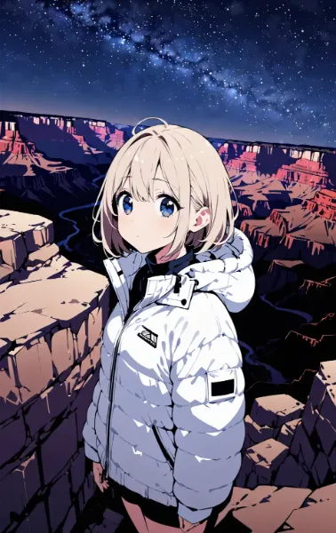 Grand Canyon at Night