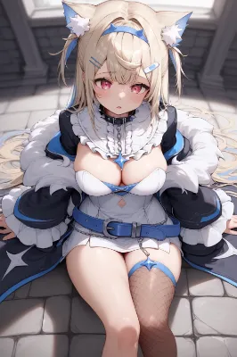 お座りフワワ