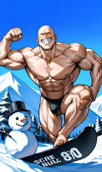 [超・兄貴] (アドン)　雪山にて・・・