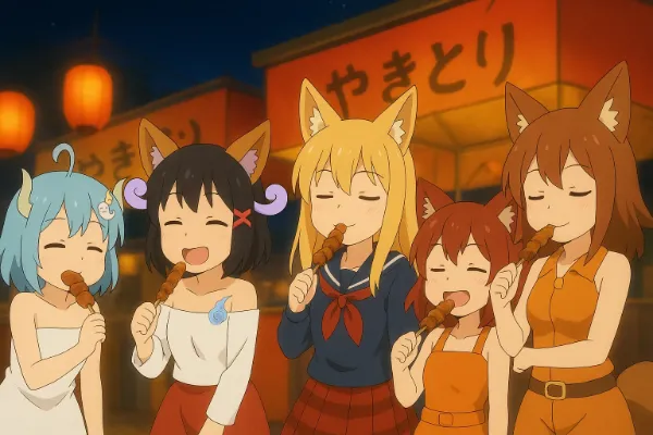 なぁ？この通り、やきとり屋多くね？