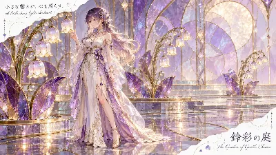 鈴の音が心を照らす幻の庭