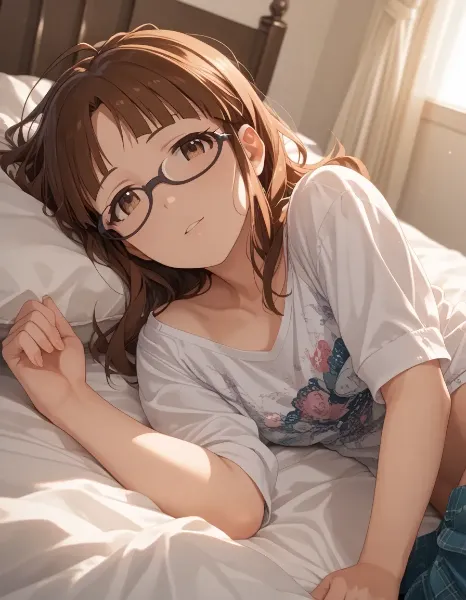 秋月律子（朝）