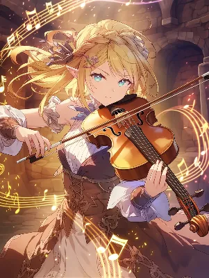 古城に響く魔法の旋律。