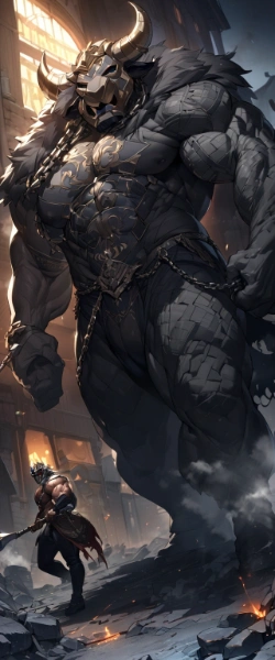 ヴィランシリーズ：ビックブル　猛牛型