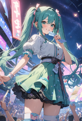 無敵の笑顔のアイドル参上！