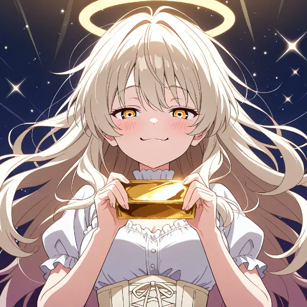 天使と黄金の贈り物