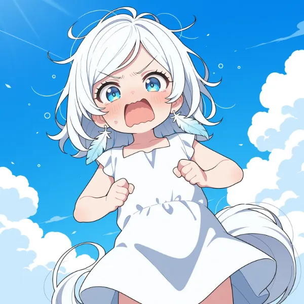 「やだ！　着ない！」