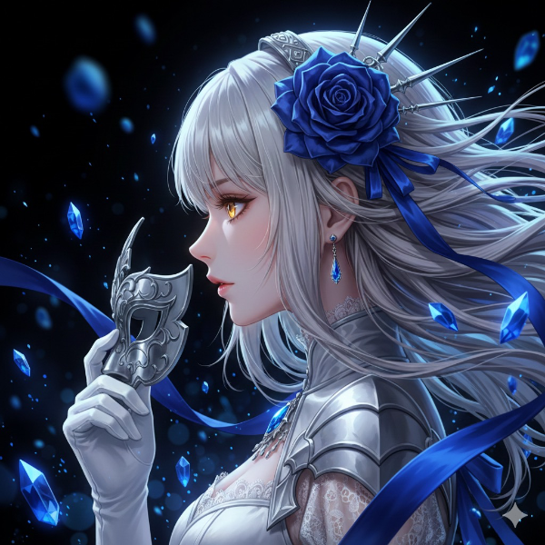 青き薔薇の仮面を外す夜