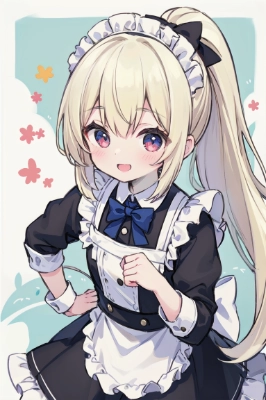 金髪メイドちゃん