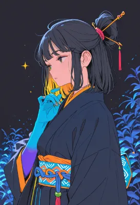 星降る宵に、義手を撫でる少女
