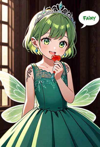 グミが大好きな精霊