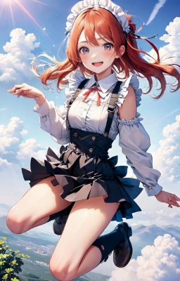 空飛ぶメイド