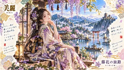 藤花の旅路 〜湖畔の優しい風〜