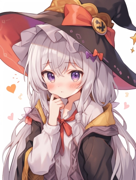 ハロウィンコスプレの女の子