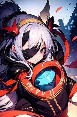 メカクレ少女 3
