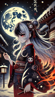 決意を秘めた少女
