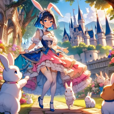 ウサ耳お姫様