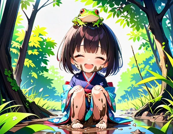 わんぱくなお姫様