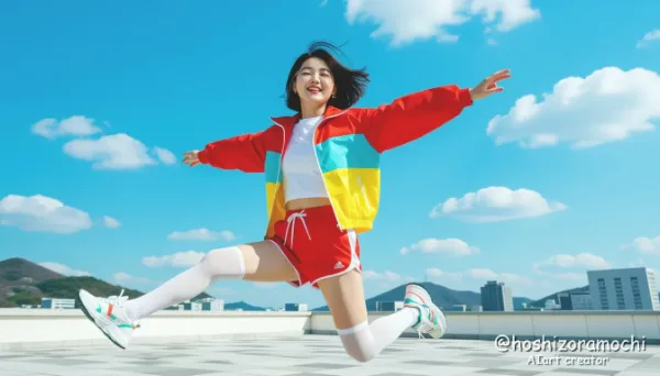 空の舞台、風を履き替える - On the stage of the sky, change into the wind