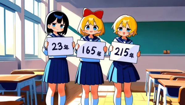 残り年数はど～れだ？