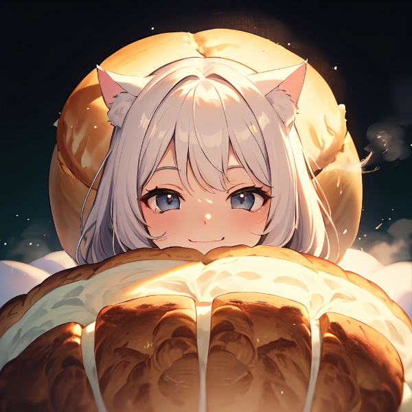 馬鹿でかいパン！②