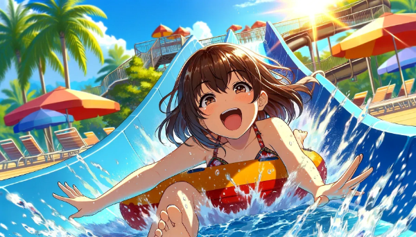 ウォータースライダー