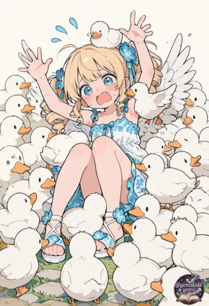 またもや群がられる天使ちゃん