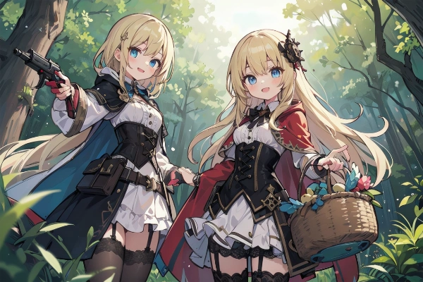 赤ずきんと狩人