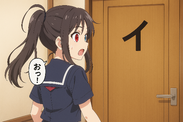 おっ、ドア「イ」