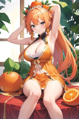 美少女　みかん