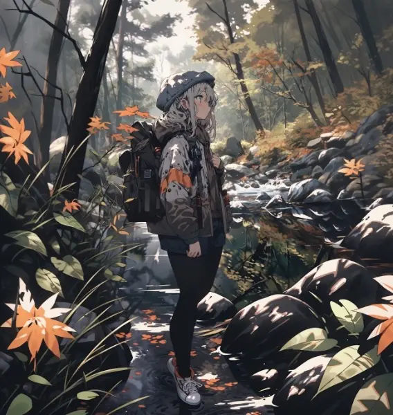 森林ハイキング