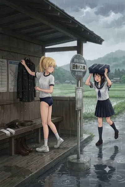 バス停の常識
