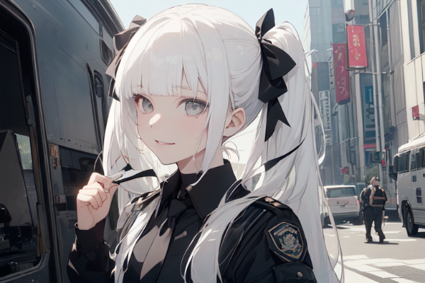 クラレッタ「いつでも元気です♡」＠内国安全保障局　治安介入部隊