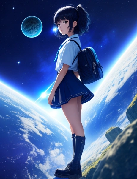 I will be attending a school on Pluto from now on☆彡