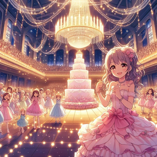 盛大な誕生日パーティー