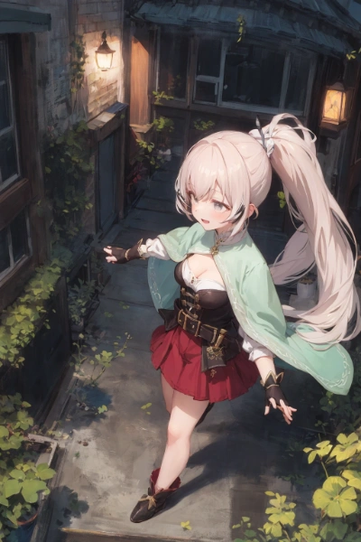 夜の散歩　ムメイ