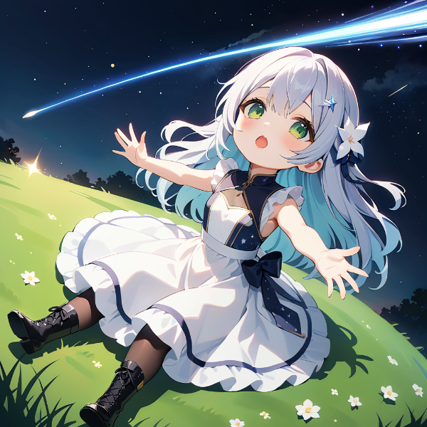 流れ星を眺めて🌠