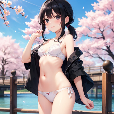 黒髪の女の子12