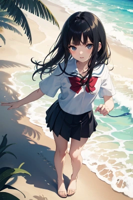 素足の夏