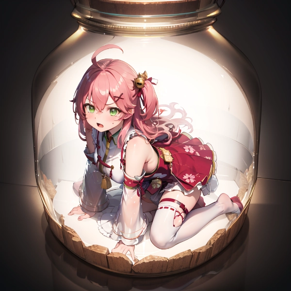 閉じ込められたねぇ！