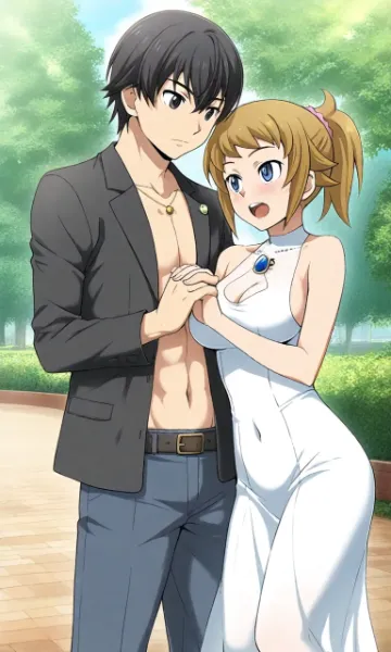 カップルのひと時