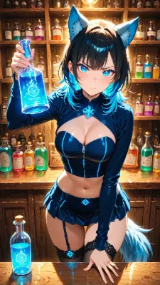 🐺 猫のお薬屋さん 〜ウル子「は？ 狼だが？」〜🐺💊