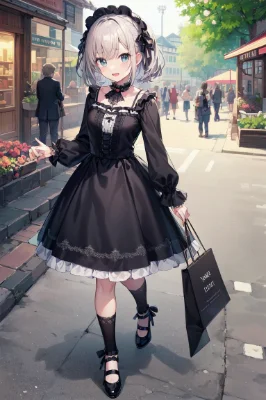 ゴスロリファッションで